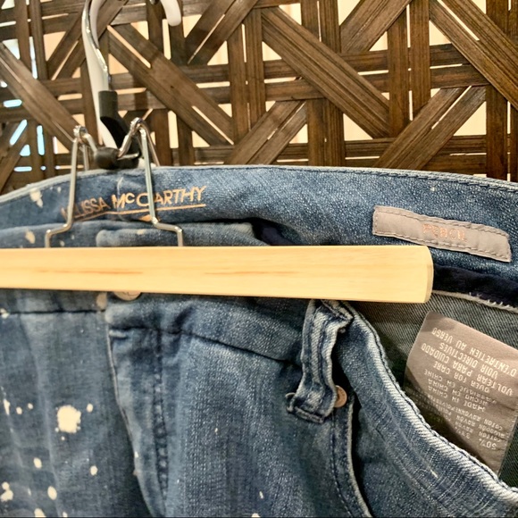 Melissa McCarthy Splatter Print Jeans - Picture 8 of 8